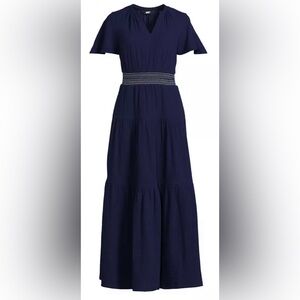 End
Women's Gauze Tiered Maxi Dress Sz M